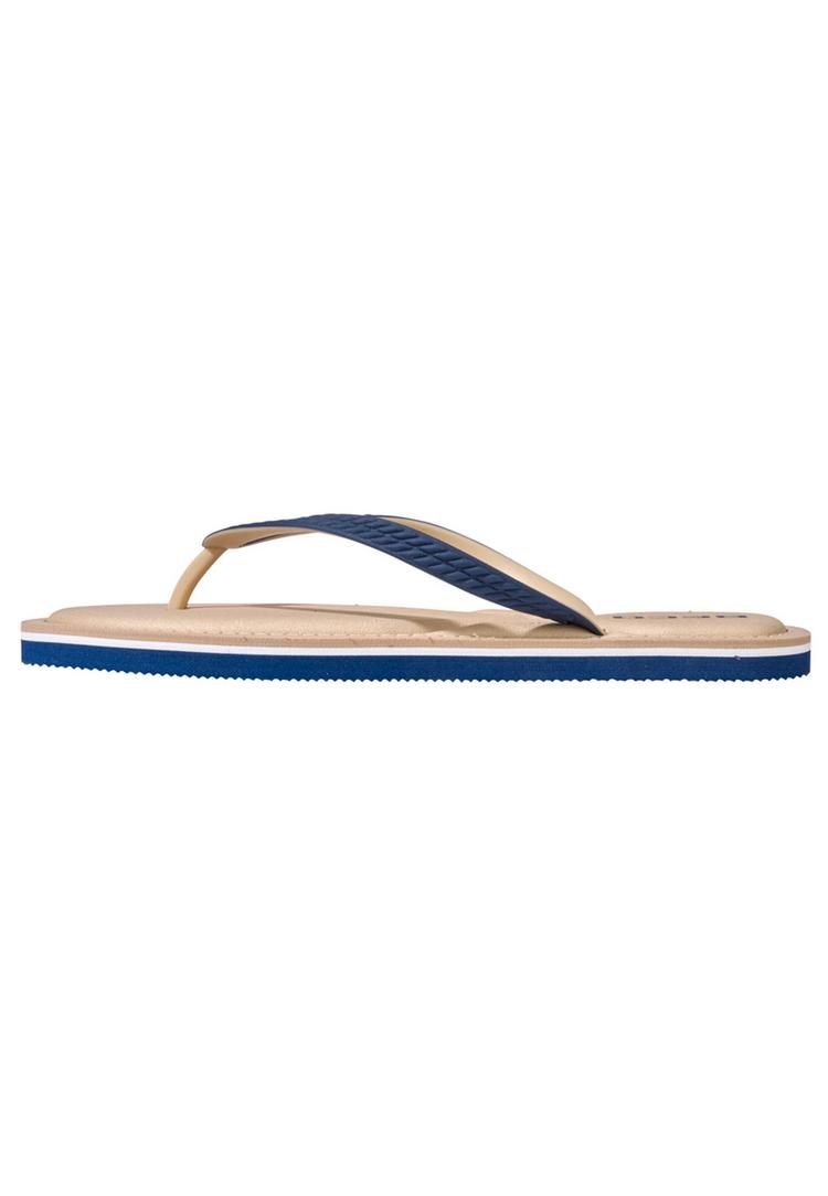 BECO BEERMANN BECO BEERMANN BECO V-Strap Badelatschen Damen - beige-blau - 0 | SportScheck