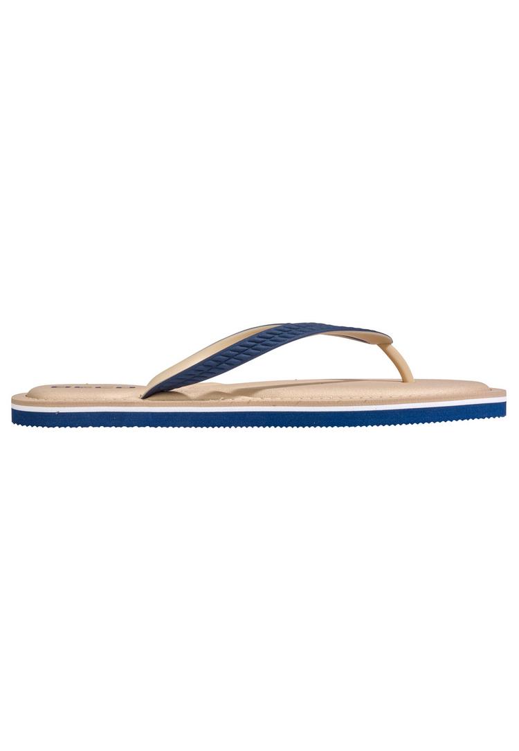 BECO BEERMANN BECO BEERMANN BECO V-Strap Badelatschen Damen - beige-blau - 1 | SportScheck