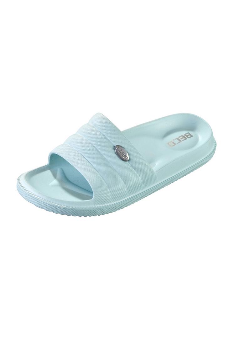 BECO BEERMANN BECO BEERMANN PASTELL Badelatschen Damen - aqua t&uuml;rkis - 0 | SportScheck