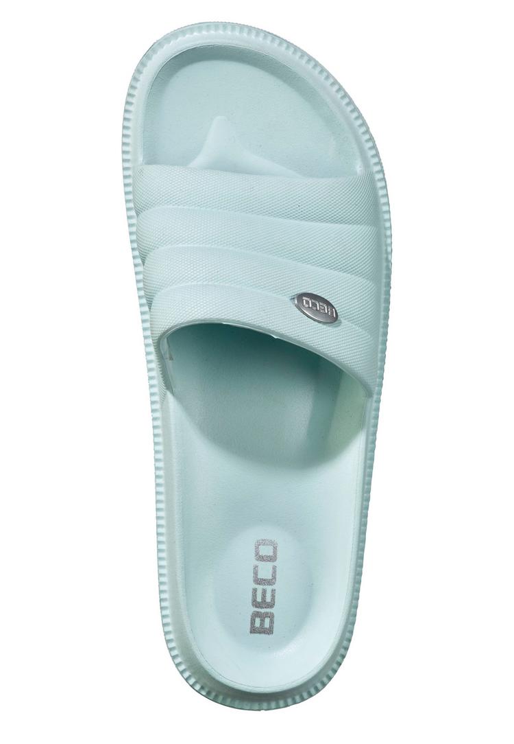 BECO BEERMANN BECO BEERMANN PASTELL Badelatschen Damen - aqua t&uuml;rkis - 1 | SportScheck