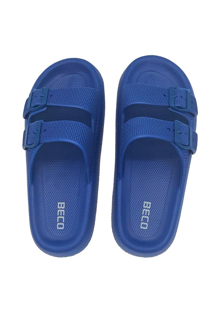 BECO BEERMANN BECO BEERMANN Airkiss-Leisure Badelatschen Herren - blau - 4 | SportScheck