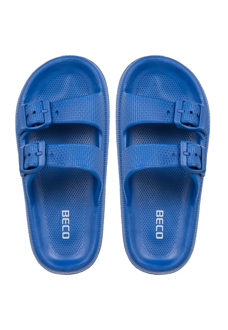 BECO BEERMANN BECO BEERMANN Airkiss-Leisure Badelatschen Kinder - blau - 3 | SportScheck