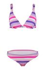 BECO BEERMANN Fresh Stripes Bikini Set Damen - pink