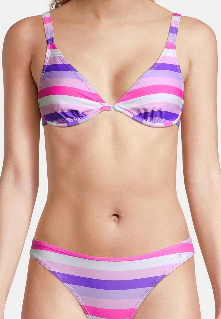 BECO BEERMANN BECO BEERMANN Fresh Stripes Bikini Set Damen - pink - 1 | SportScheck