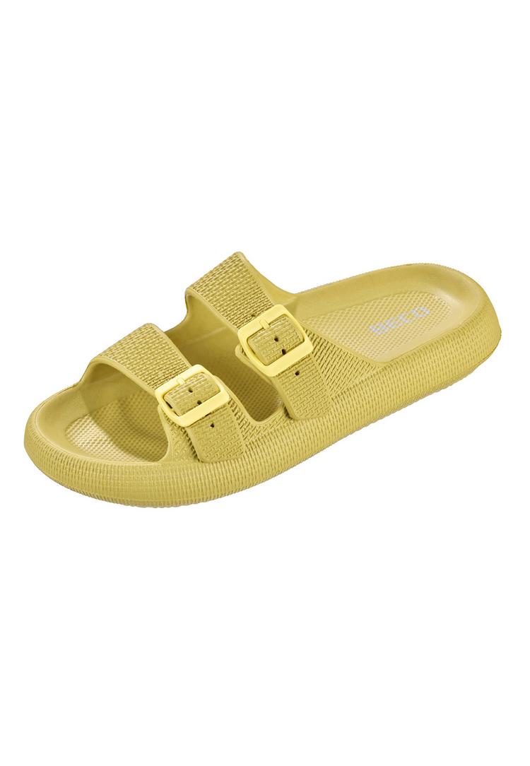 BECO BEERMANN BECO BEERMANN Airkiss-Leisure Badelatschen Herren - oliv-gr&uuml;n - 0 | SportScheck