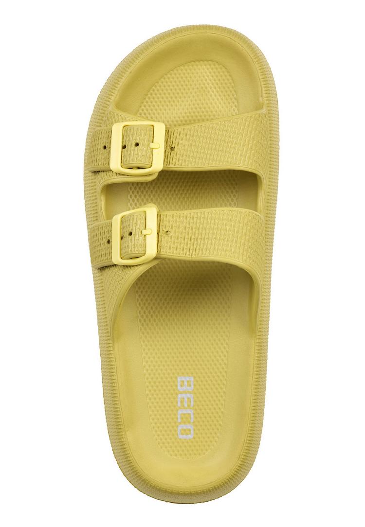BECO BEERMANN BECO BEERMANN Airkiss-Leisure Badelatschen Herren - oliv-gr&uuml;n - 2 | SportScheck