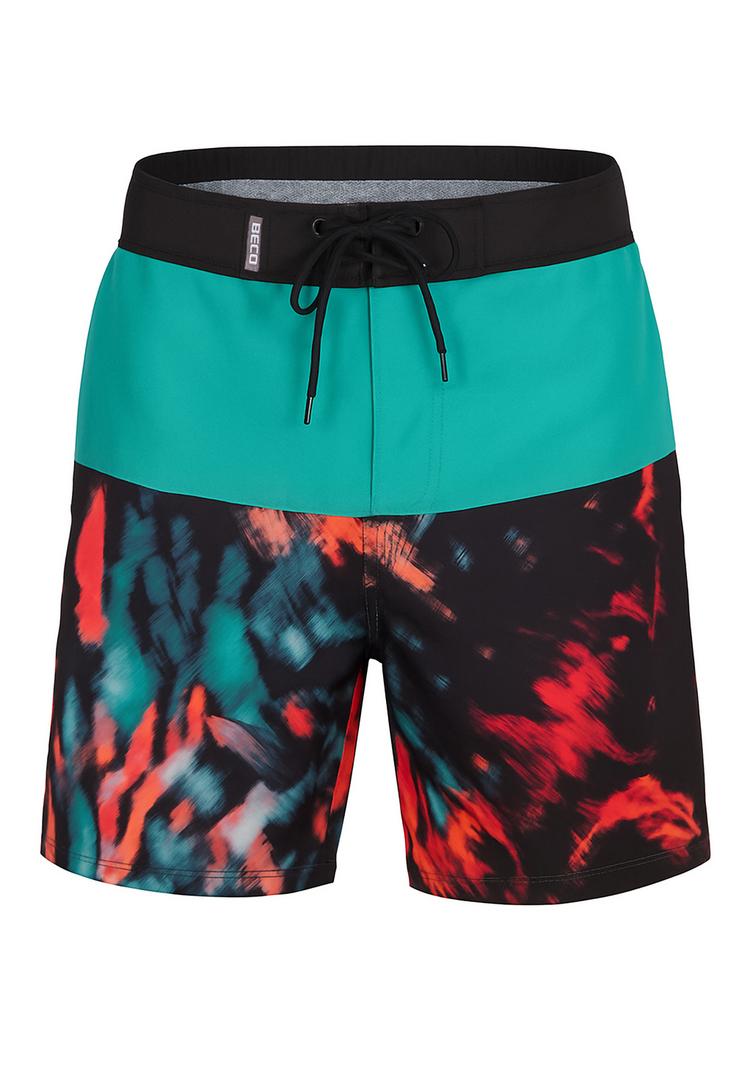 BECO BEERMANN BECO BEERMANN Schwimm Shorts "Feathers" Badehose Herren - bunt - 0 | SportScheck