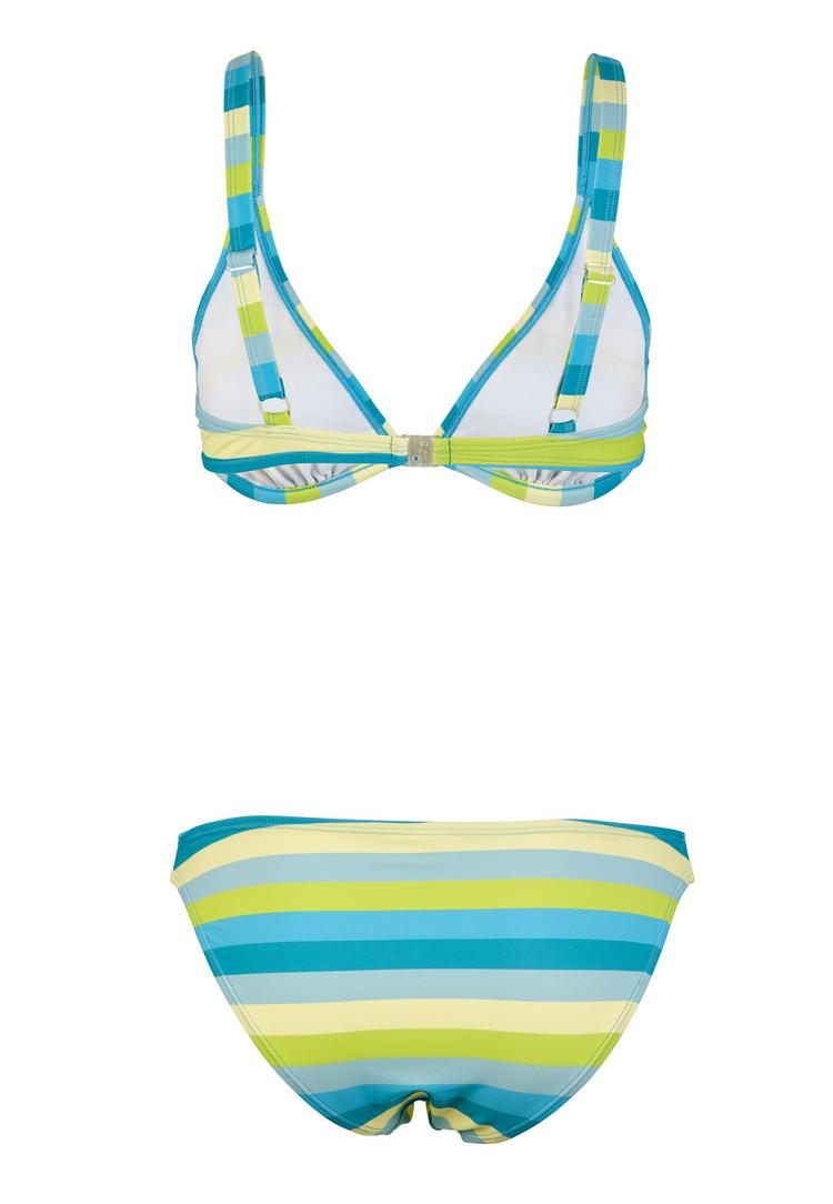 BECO BEERMANN BECO BEERMANN Fresh Stripes Bikini Set Damen - gr&uuml;n - 1 | SportScheck