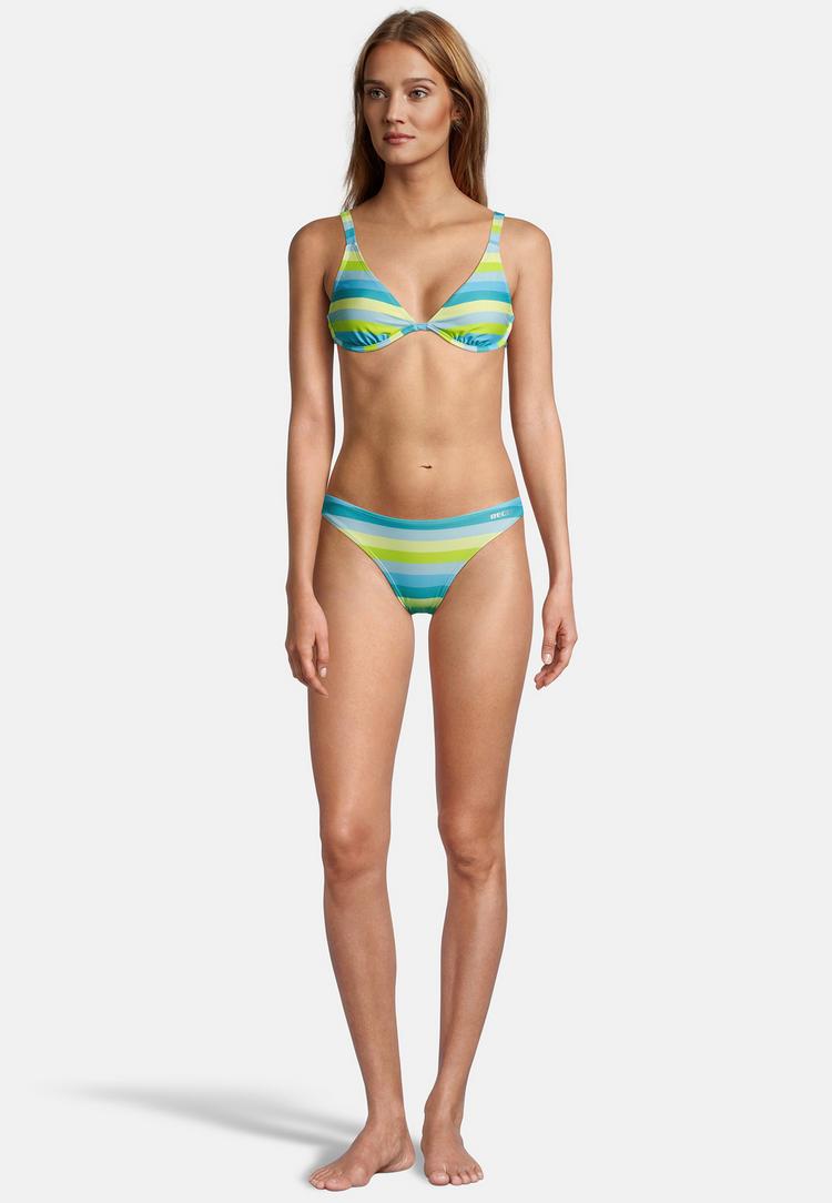 BECO BEERMANN BECO BEERMANN Fresh Stripes Bikini Set Damen - gr&uuml;n - 1 | SportScheck