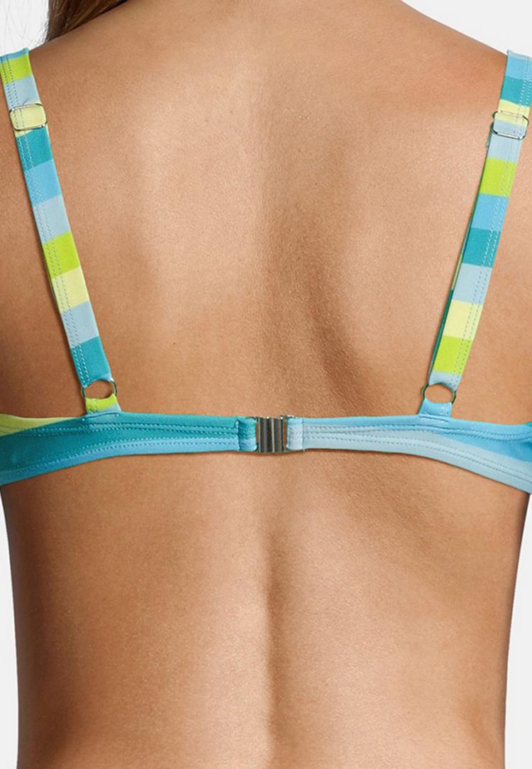 BECO BEERMANN BECO BEERMANN Fresh Stripes Bikini Set Damen - gr&uuml;n - 5 | SportScheck