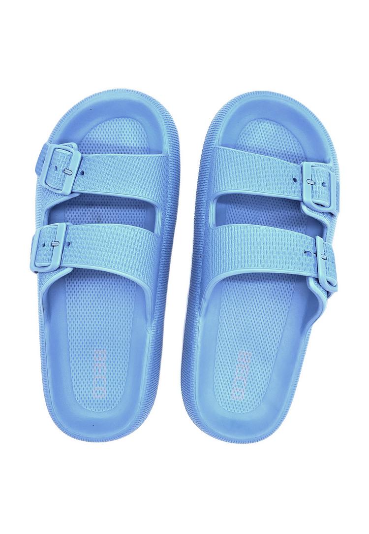 BECO BEERMANN BECO BEERMANN Airkiss-Leisure Badelatschen Damen - hellblau - 3 | SportScheck