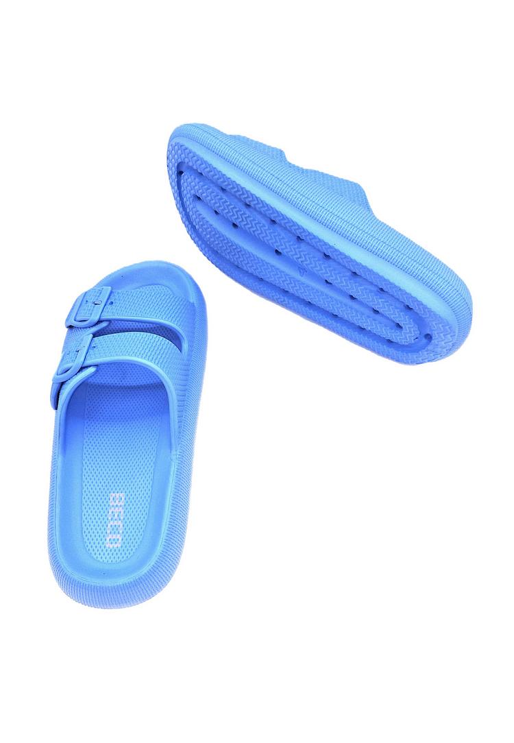 BECO BEERMANN BECO BEERMANN Airkiss-Leisure Badelatschen Damen - hellblau - 4 | SportScheck