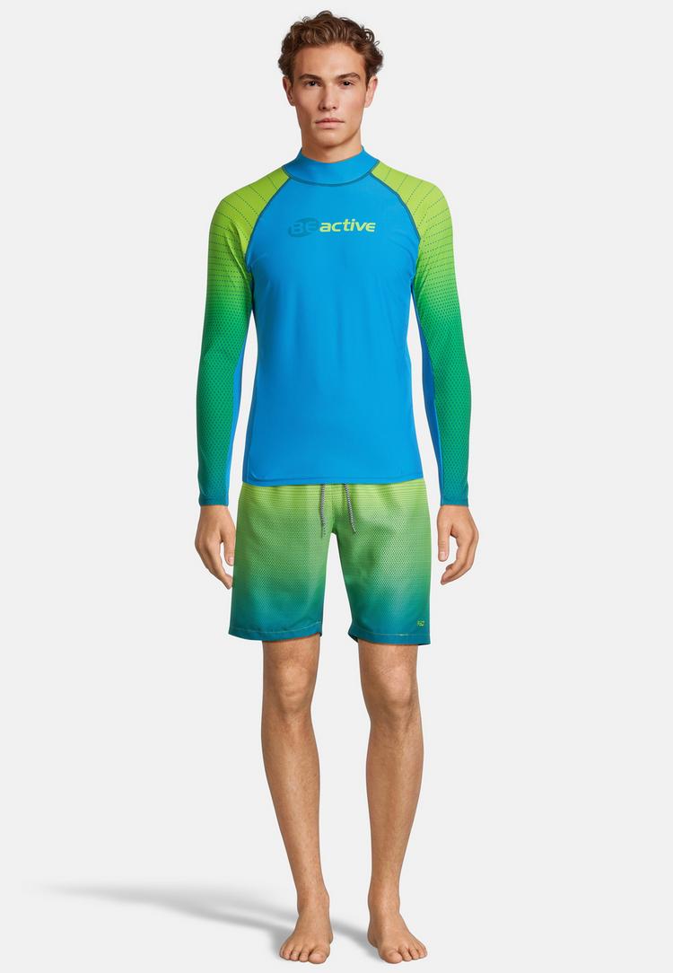 BECO BEERMANN BECO BEERMANN GRADIENT DOTS Funktionsshirt Herren - gr&uuml;n-t&uuml;rkis - 1 | SportScheck