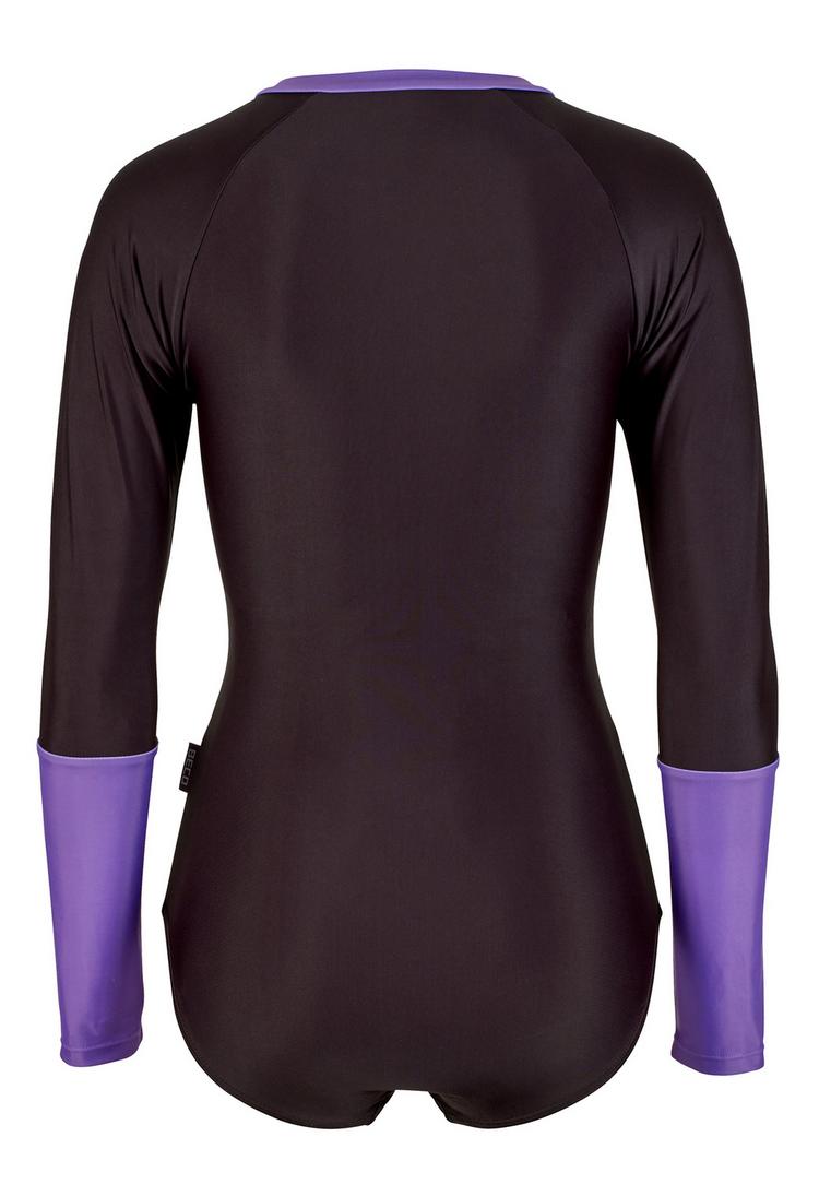 BECO BEERMANN BECO BEERMANN Hexagon Badeanzug Damen - lila-schwarz - 1 | SportScheck