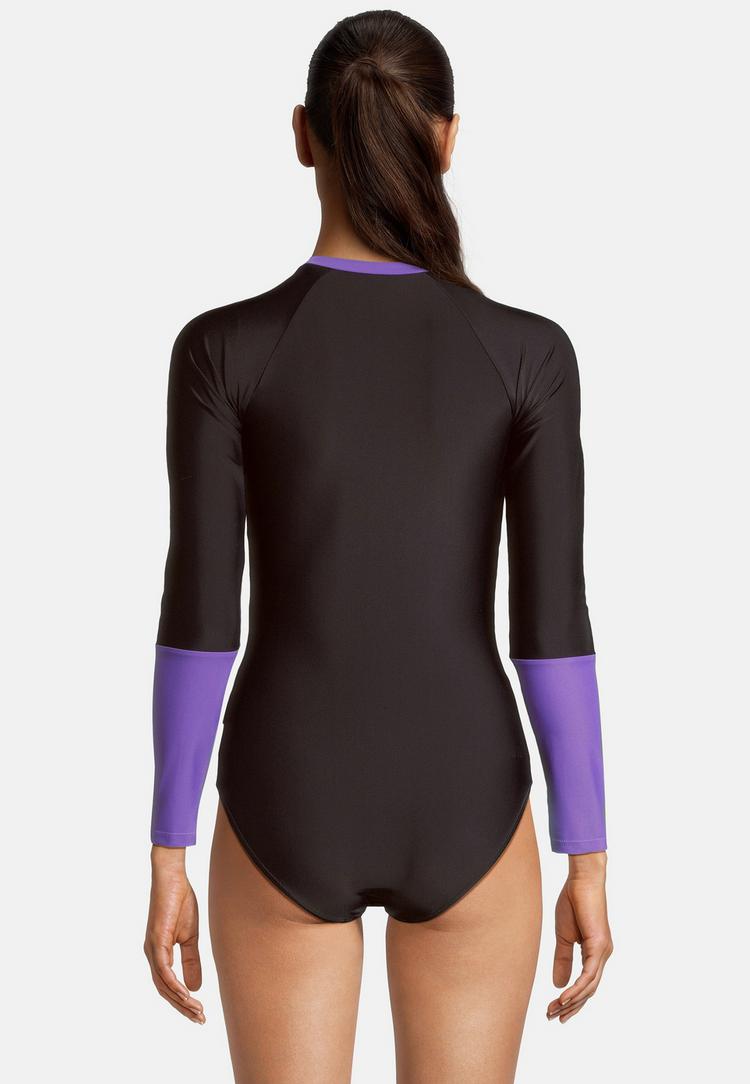 BECO BEERMANN BECO BEERMANN Hexagon Badeanzug Damen - lila-schwarz - 3 | SportScheck