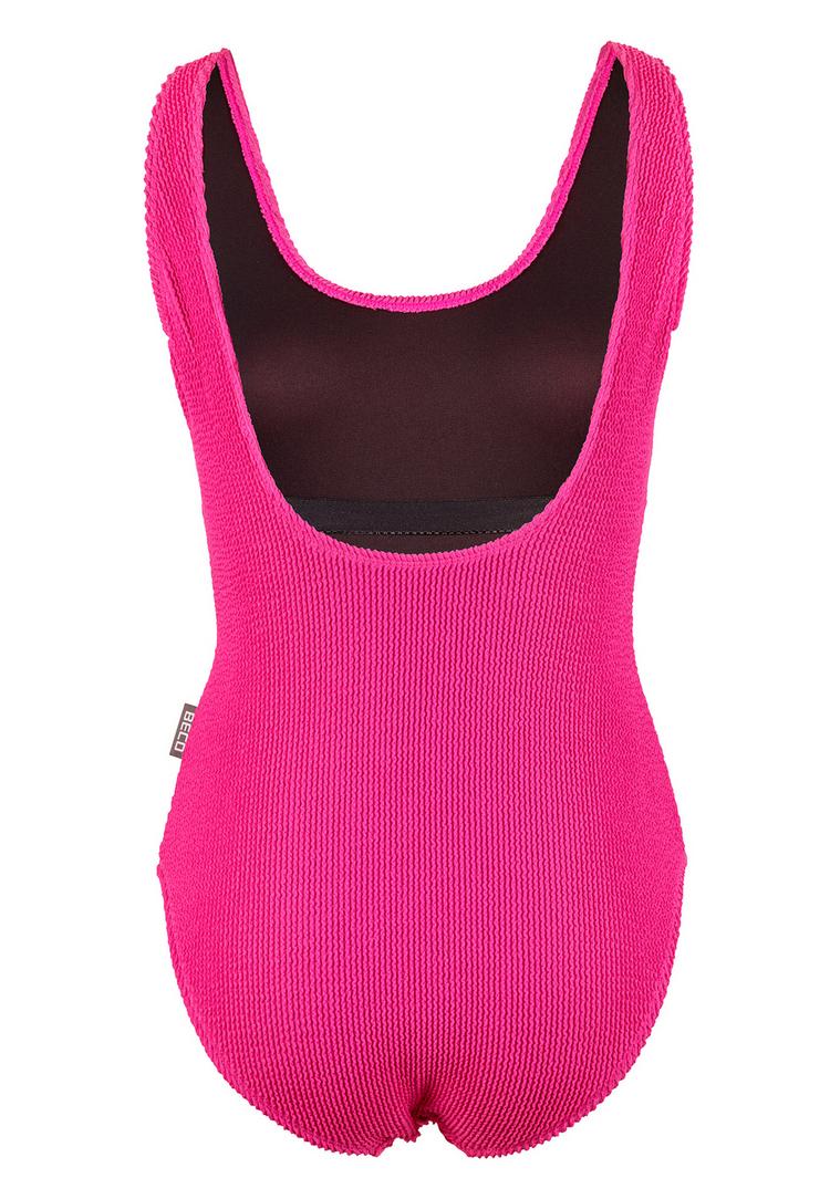 BECO BEERMANN BECO BEERMANN Crinkle Classic Badeanzug Damen - pink - 1 | SportScheck