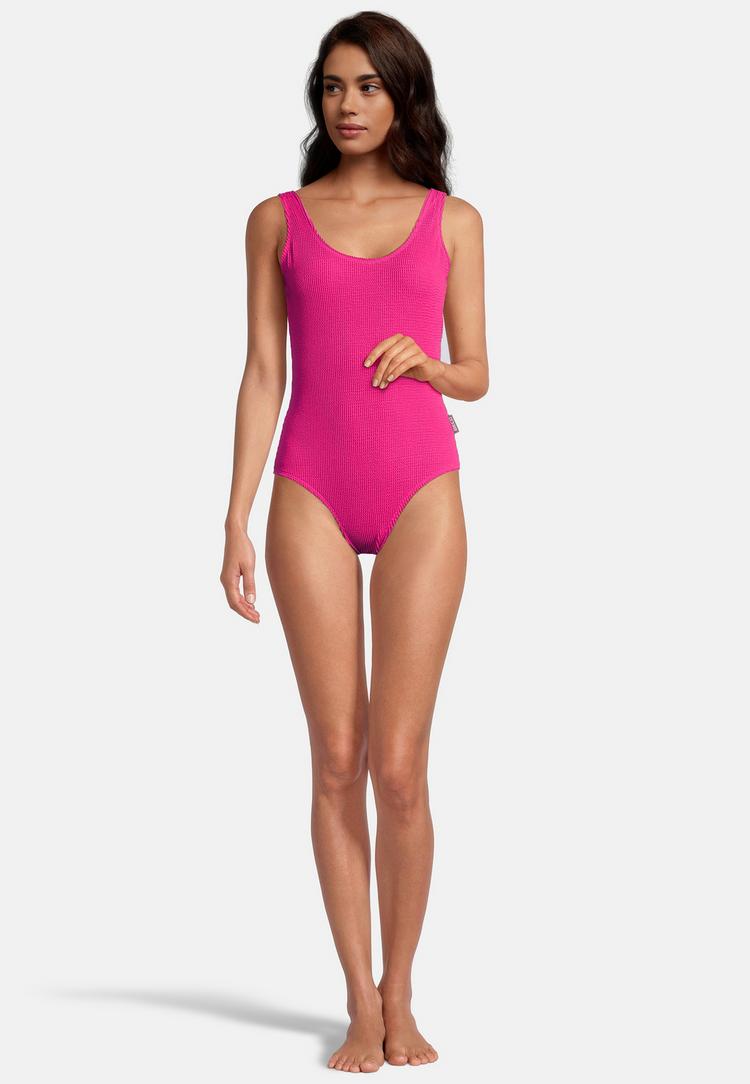 BECO BEERMANN BECO BEERMANN Crinkle Classic Badeanzug Damen - pink - 1 | SportScheck