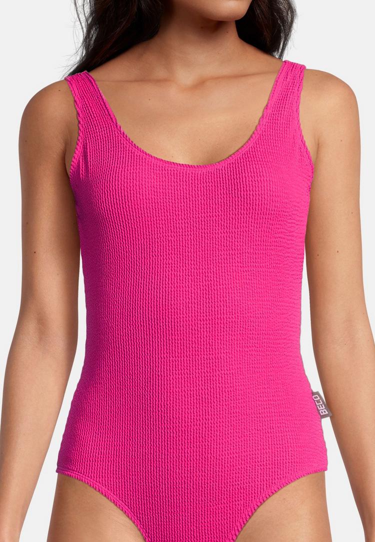 BECO BEERMANN BECO BEERMANN Crinkle Classic Badeanzug Damen - pink - 2 | SportScheck