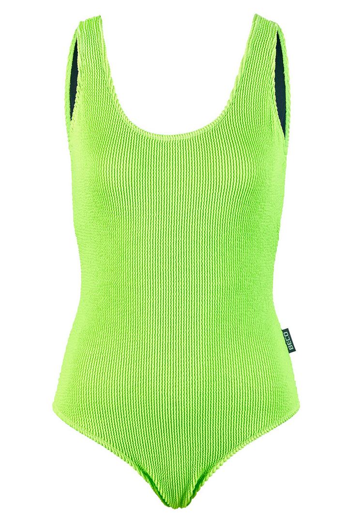 BECO BEERMANN BECO BEERMANN Crinkle Classic Badeanzug Damen - neongr&uuml;n - 0 | SportScheck