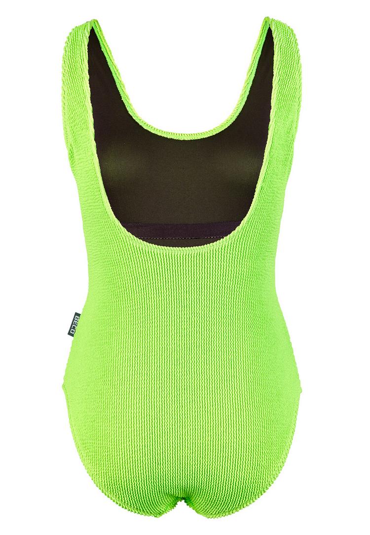 BECO BEERMANN BECO BEERMANN Crinkle Classic Badeanzug Damen - neongr&uuml;n - 1 | SportScheck