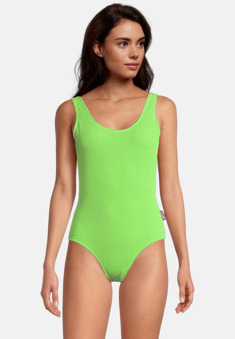 BECO BEERMANN BECO BEERMANN Crinkle Classic Badeanzug Damen - neongr&uuml;n - 0 | SportScheck