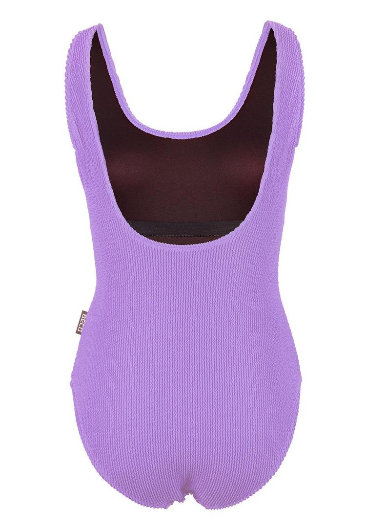 BECO BEERMANN BECO BEERMANN Crinkle Classic Badeanzug Damen - lila - 1 | SportScheck