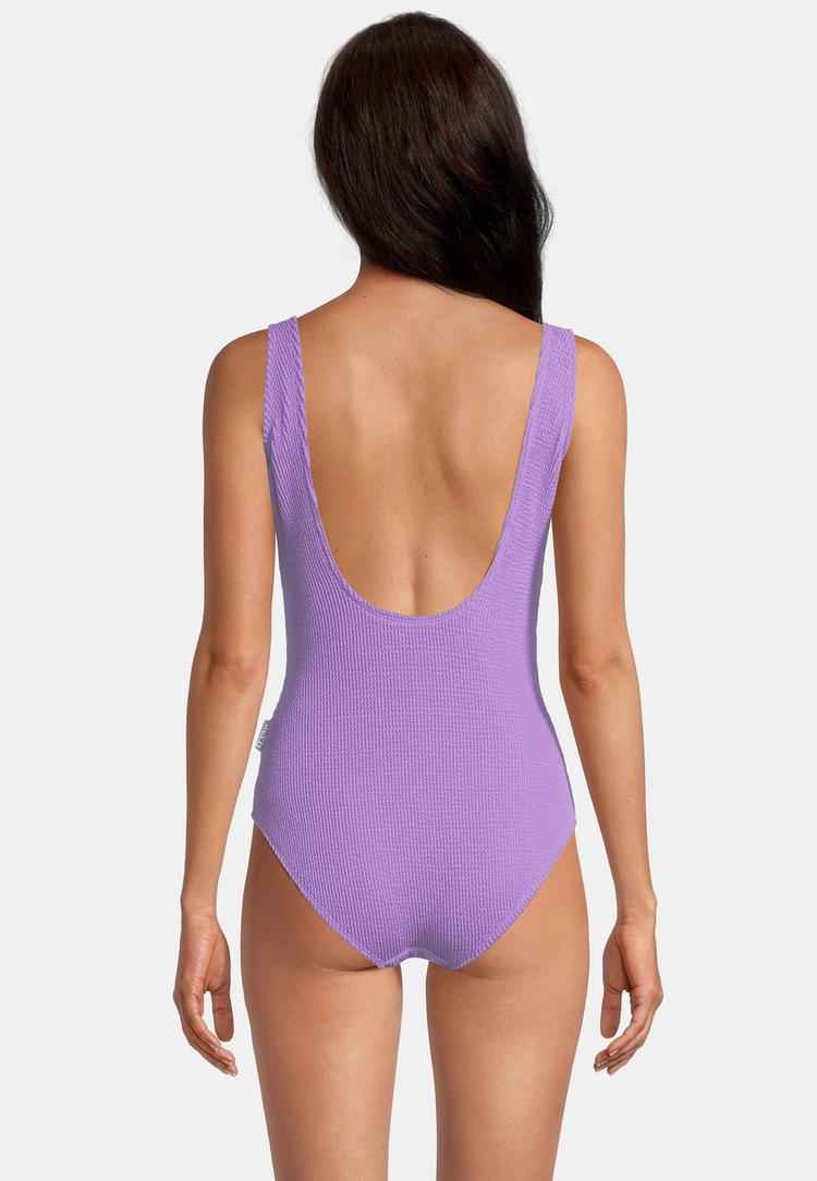 BECO BEERMANN BECO BEERMANN Crinkle Classic Badeanzug Damen - lila - 3 | SportScheck
