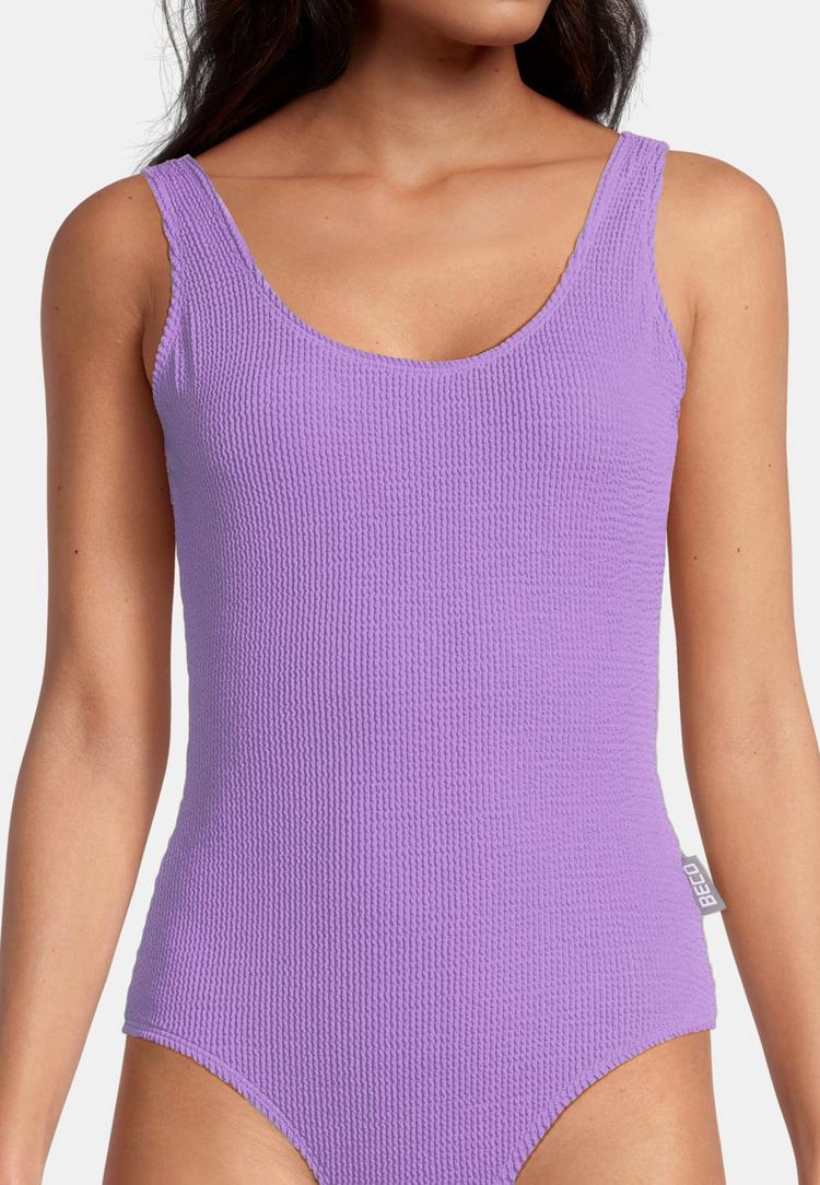 BECO BEERMANN BECO BEERMANN Crinkle Classic Badeanzug Damen - lila - 2 | SportScheck