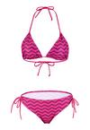 BECO BEERMANN Zigzag Bikini Set Damen - lila-pink
