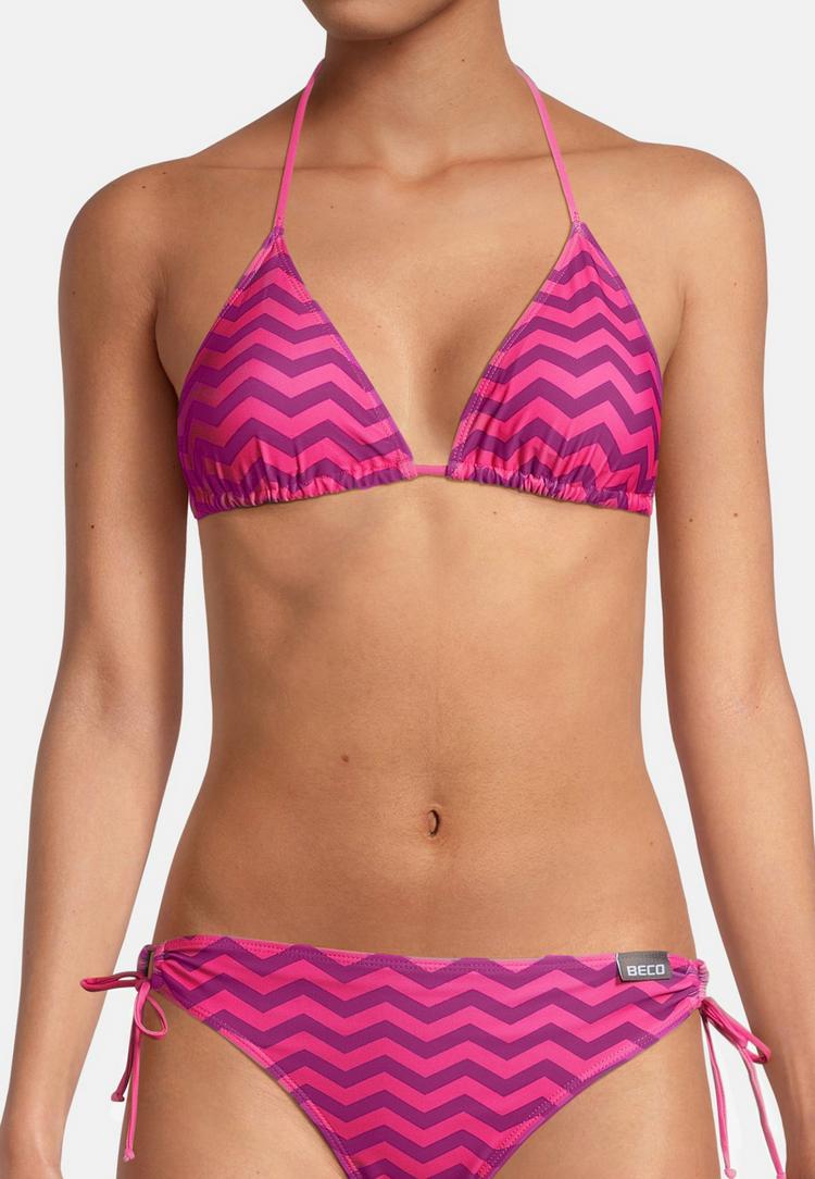 BECO BEERMANN BECO BEERMANN Zigzag Bikini Set Damen - lila-pink - 3 | SportScheck