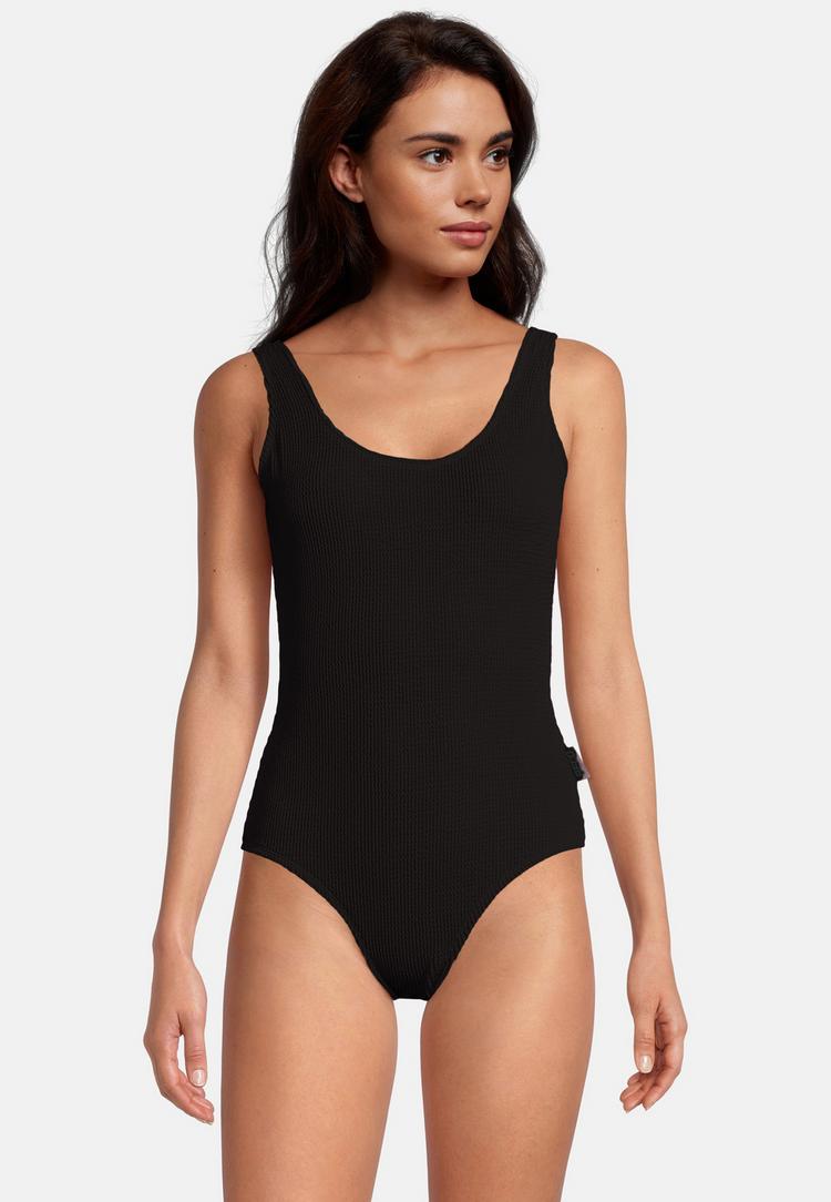 BECO BEERMANN BECO BEERMANN Crinkle Classic Badeanzug Damen - schwarz - 1 | SportScheck