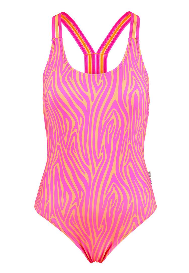 BECO BEERMANN BECO BEERMANN Zebra Vibes Badeanzug Damen - pink-orange - 0 | SportScheck