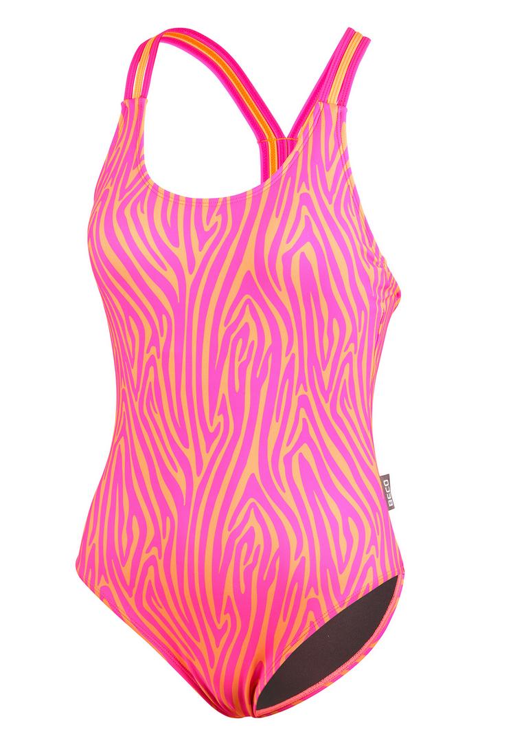 BECO BEERMANN BECO BEERMANN Zebra Vibes Badeanzug Damen - pink-orange - 0 | SportScheck
