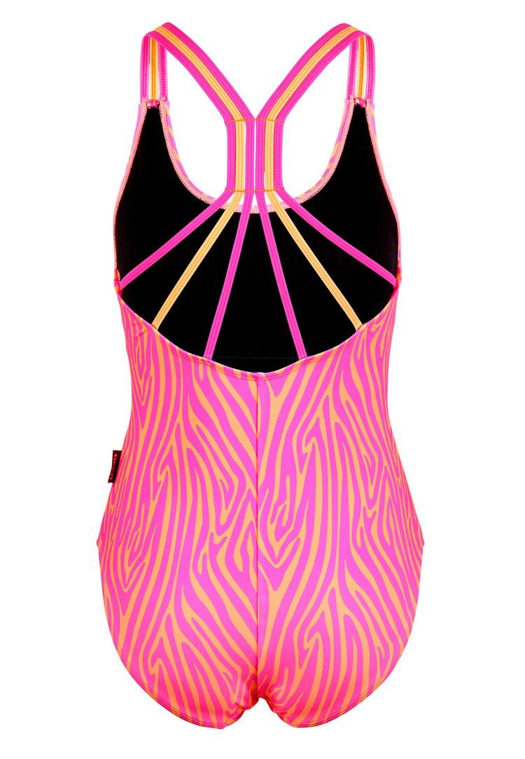 BECO BEERMANN BECO BEERMANN Zebra Vibes Badeanzug Damen - pink-orange - 1 | SportScheck