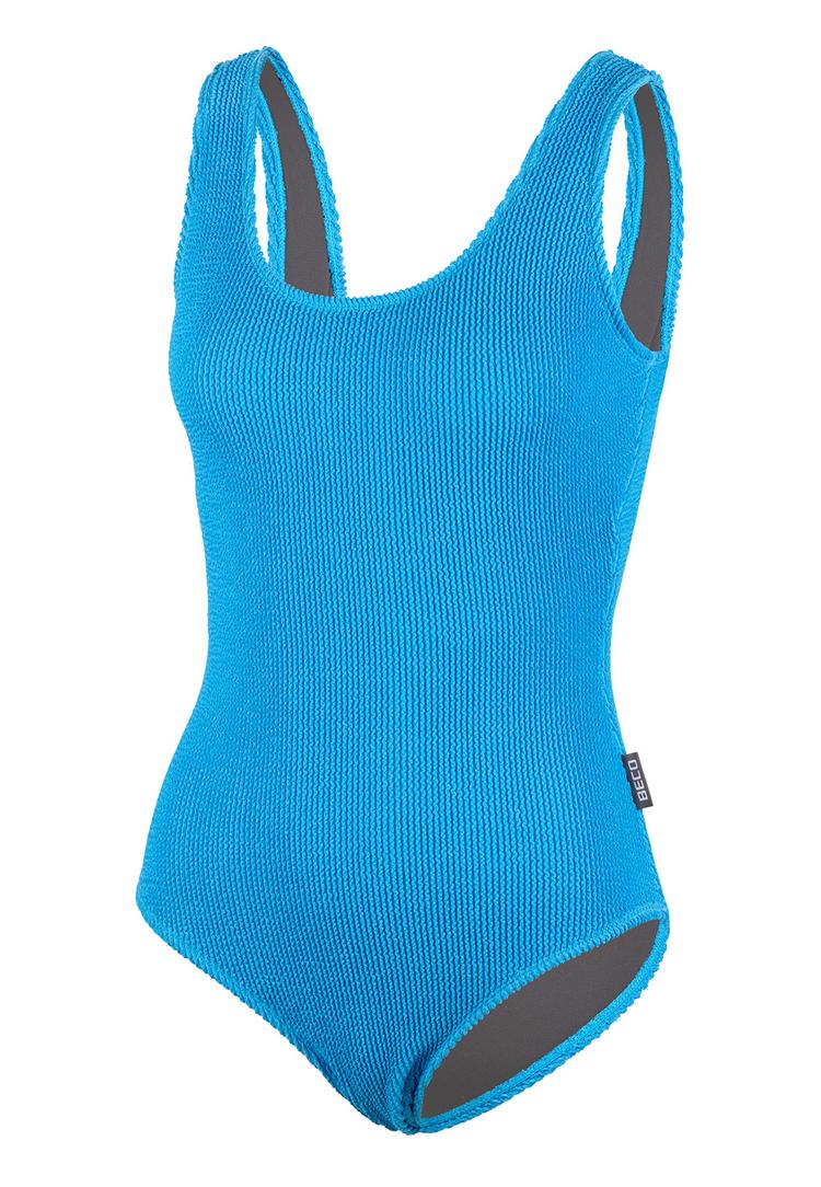 BECO BEERMANN BECO BEERMANN Crinkle Classic Badeanzug Damen - blau - 0 | SportScheck