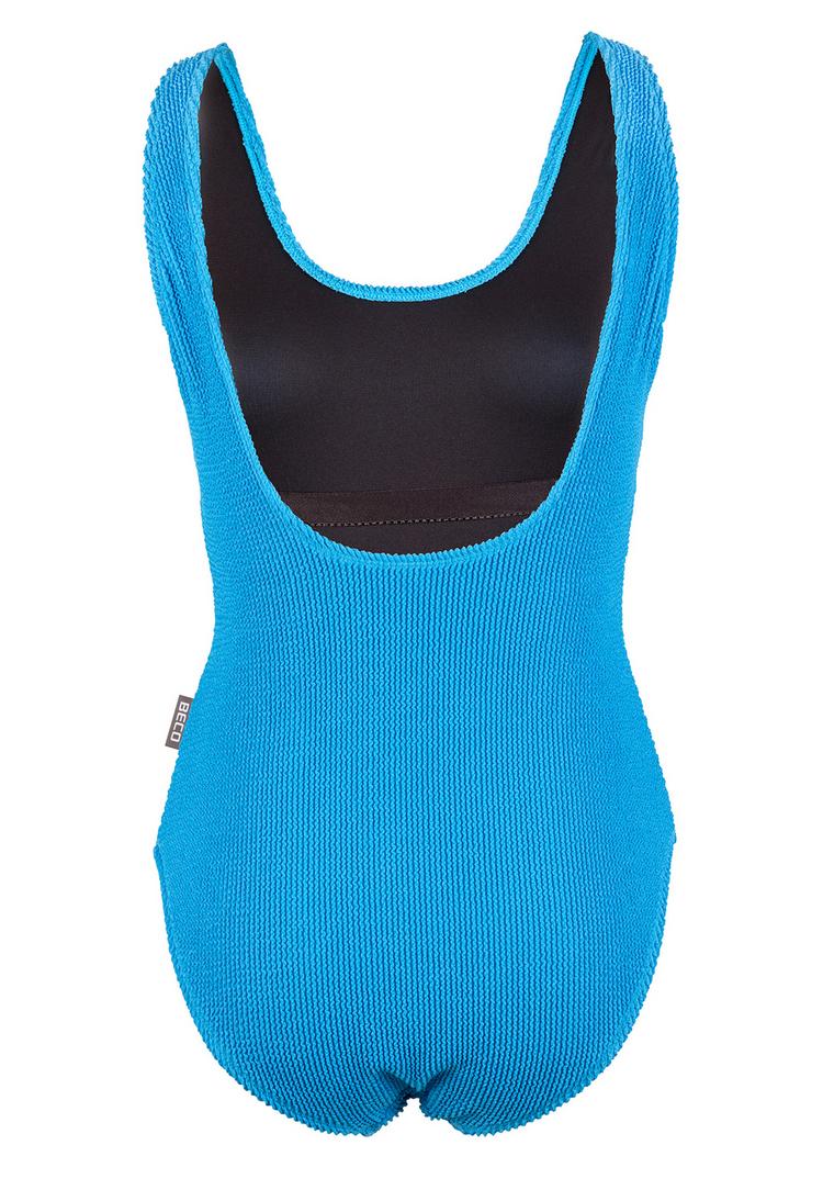 BECO BEERMANN BECO BEERMANN Crinkle Classic Badeanzug Damen - blau - 1 | SportScheck