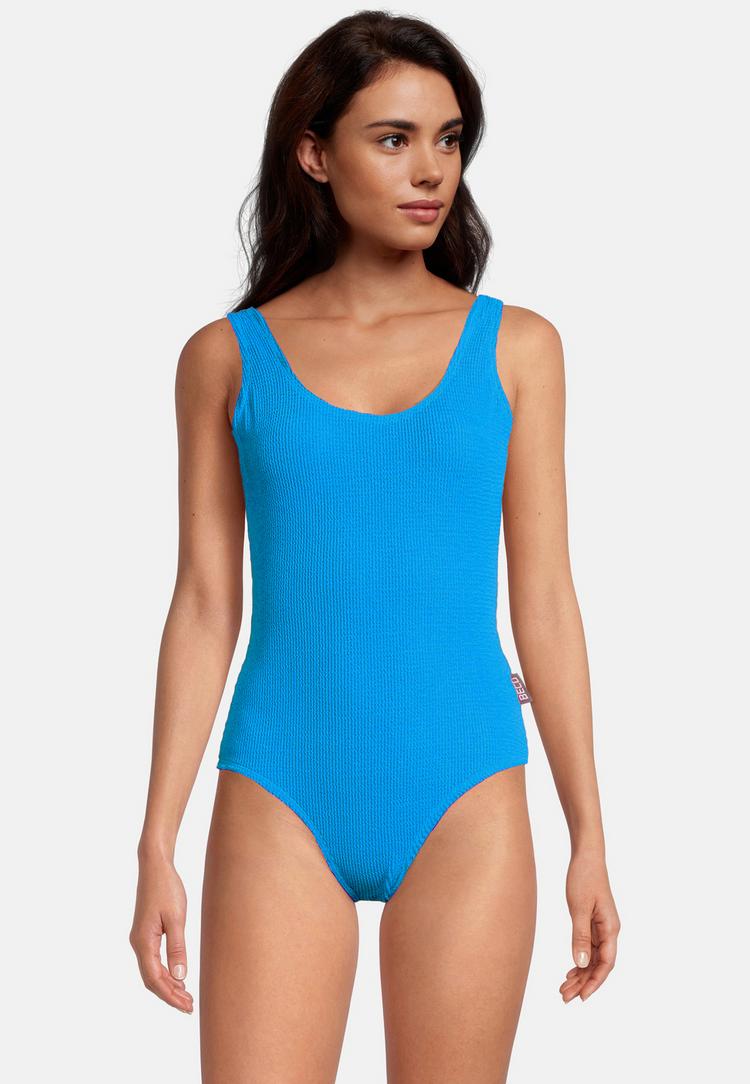 BECO BEERMANN BECO BEERMANN Crinkle Classic Badeanzug Damen - blau - 0 | SportScheck