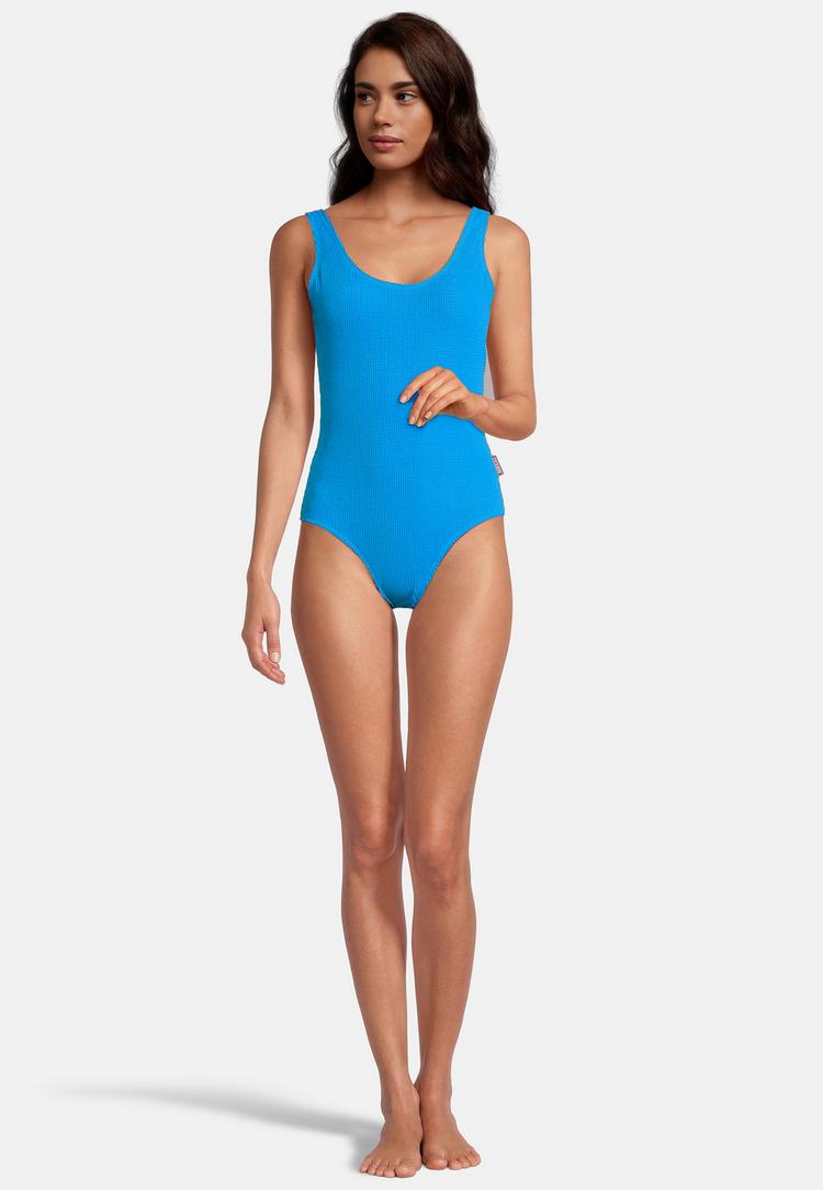 BECO BEERMANN BECO BEERMANN Crinkle Classic Badeanzug Damen - blau - 1 | SportScheck