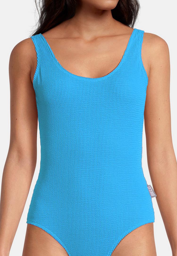 BECO BEERMANN BECO BEERMANN Crinkle Classic Badeanzug Damen - blau - 2 | SportScheck