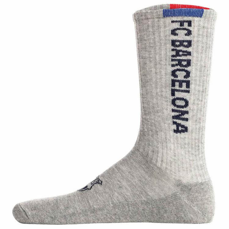 FC Barcelona FC Barcelona Socken Socken - Wei&szlig;/Grau/Schwarz - 1 | SportScheck