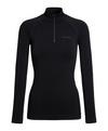 Falke Zip Shirt Tight Funktionsshirt Damen - black (3000)