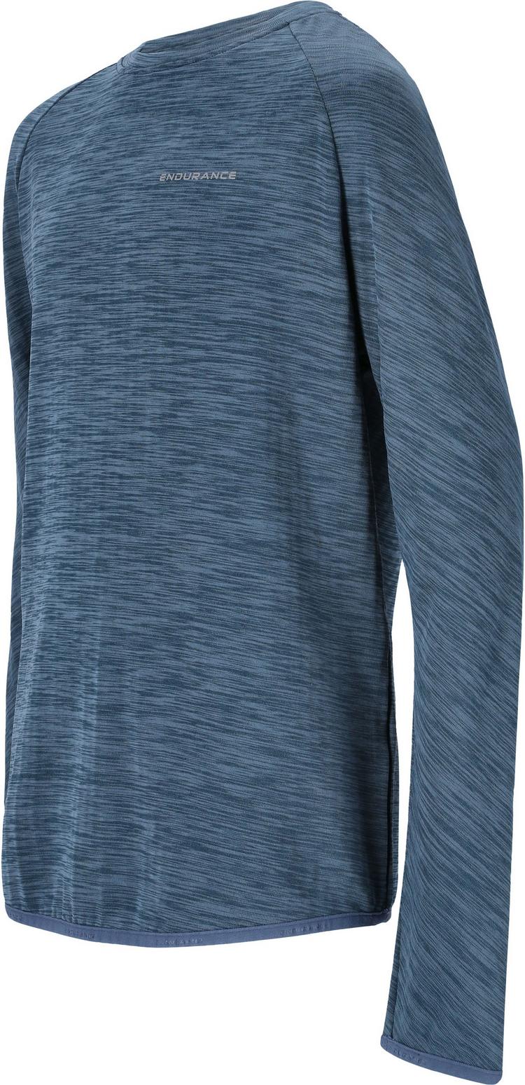 Endurance Endurance Avan Langarmshirt Kinder - 2164 Slate Blue - 0 | SportScheck