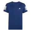 adidas Club Tennis Kids T-Shirt Poloshirt Kinder - Dark Blue