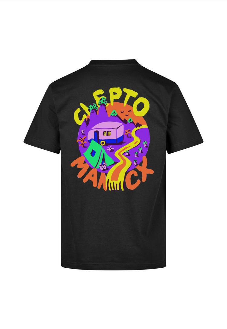 Cleptomanicx Cleptomanicx Camp Classic Tee Printshirt Herren - Black - 0 | SportScheck