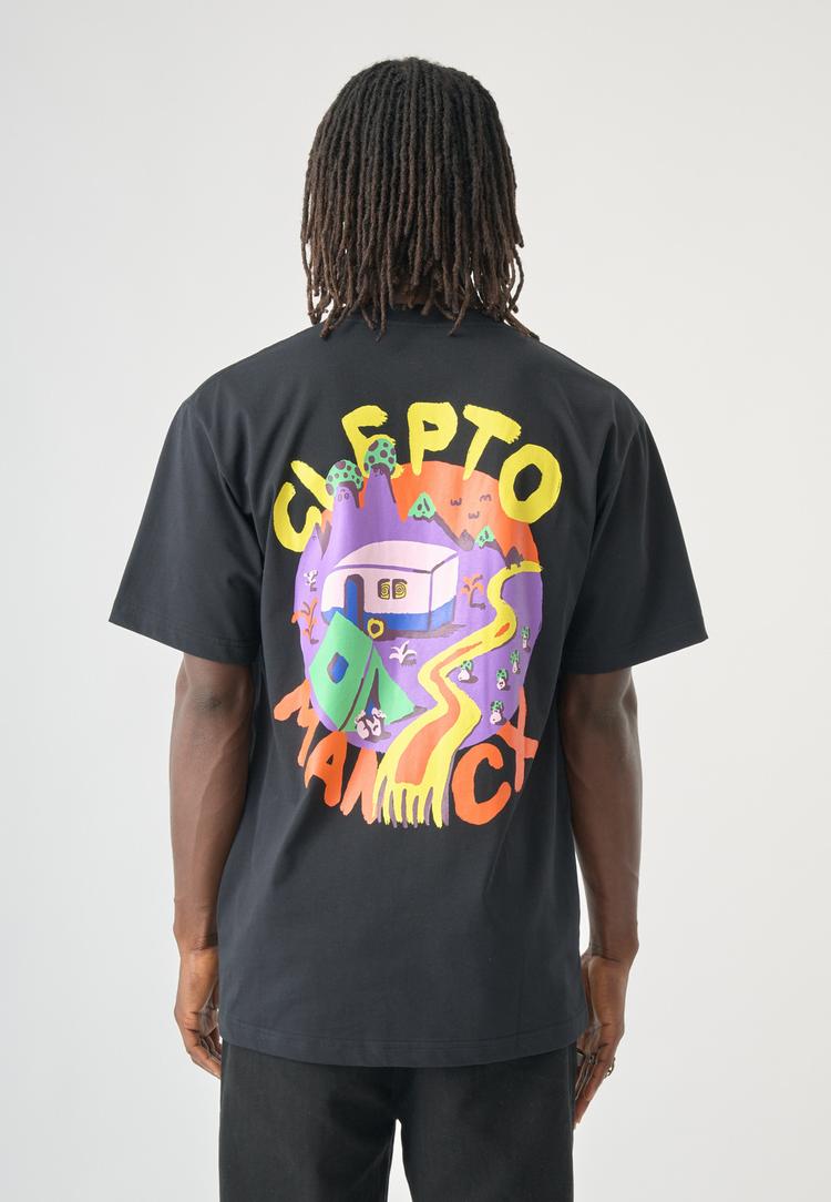 Cleptomanicx Cleptomanicx Camp Classic Tee Printshirt Herren - Black - 1 | SportScheck