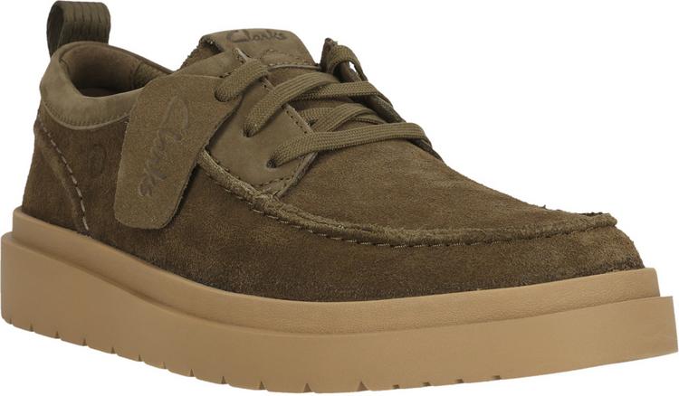 Clarks Clarks Polden Moc Halbschuhe Herren - 3227 Olive Suede - 0 | SportScheck