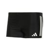 adidas 3S BOXER-BADEHOSE Badehose Herren - Black / White