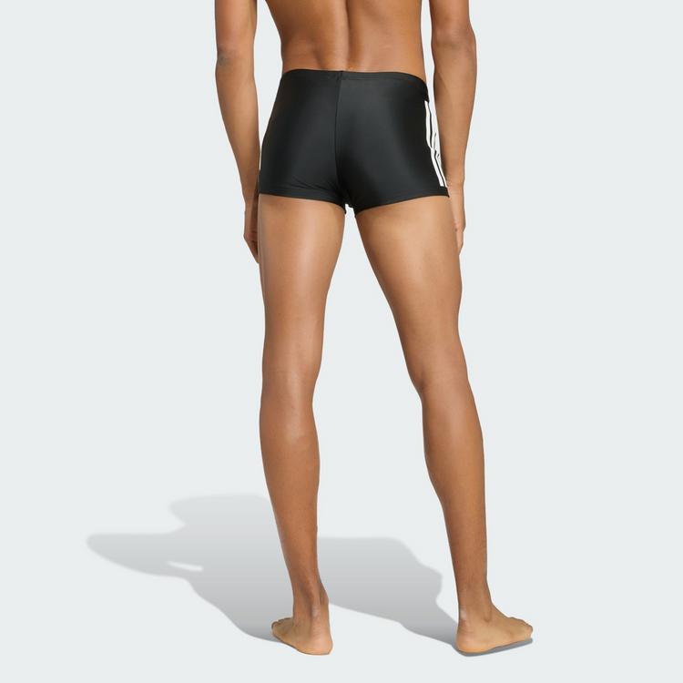 adidas adidas 3S BOXER-BADEHOSE Badehose Herren - Black / White - 1 | SportScheck