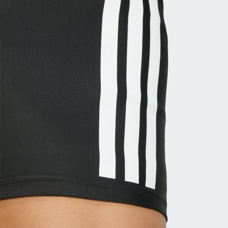 adidas adidas 3S BOXER-BADEHOSE Badehose Herren - Black / White - 1 | SportScheck