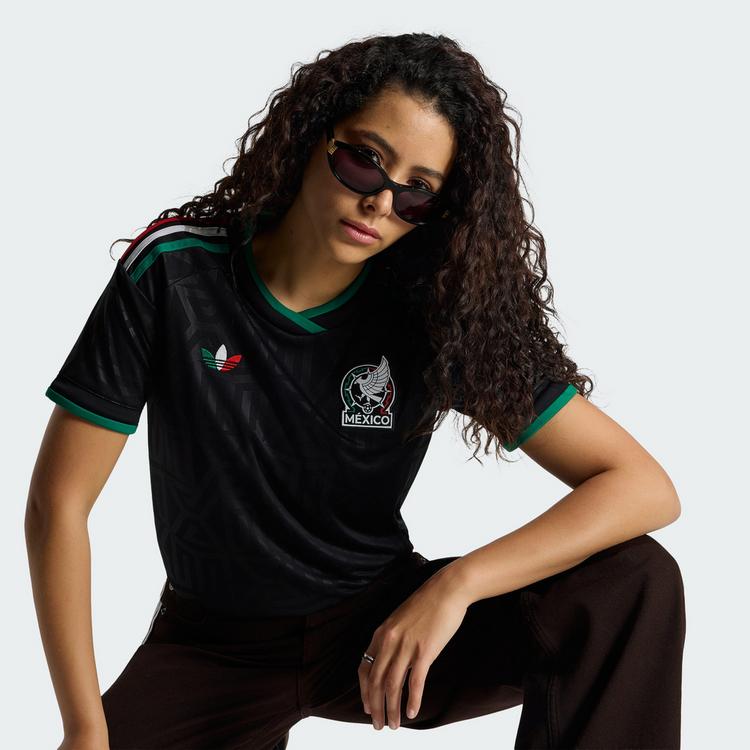 adidas adidas Mexiko 26 Ausweichtrikot Trikot Damen - Black - 1 | SportScheck